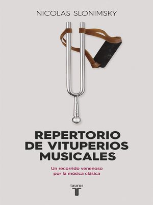 cover image of Repertorio de vituperios musicales